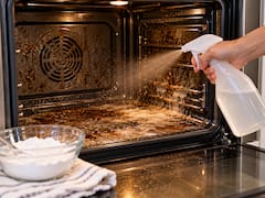 Rociar vinagre blanco en el interior del horno: para qué sirve y cómo utilizarlo correctamente