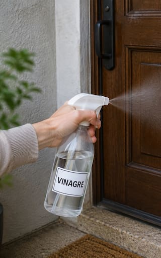 Rociar vinagre en la puerta de la casa | Para qué sirve y por qué recomiendan hacerlo