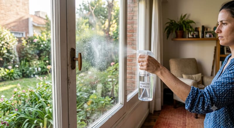 Rociar vinagre en las ventanas de una casa para qué sirve y por qué los expertos recomiendan hacerlo.