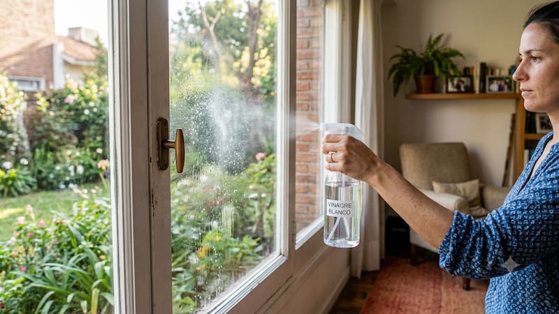 Rociar vinagre en las ventanas de una casa para qué sirve y por qué los expertos recomiendan hacerlo.