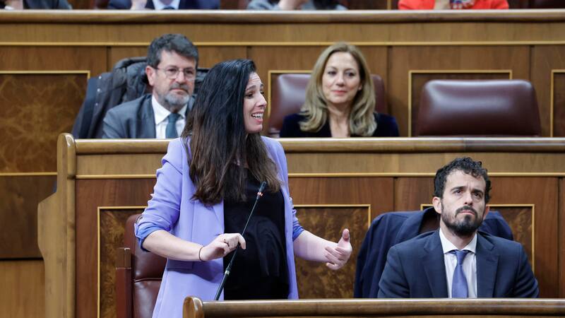 La diputada de Vox Rocío De Meer, interviene durante la sesión de control al Gobierno, este miércoles, en el Congreso de los Diputados.