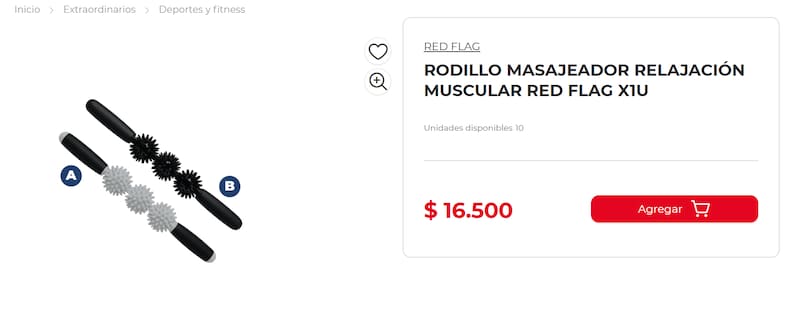 Tiendas D1 lanza un masajeador muscular que ayuda a aliviar la tensión y los nudos en minutos.