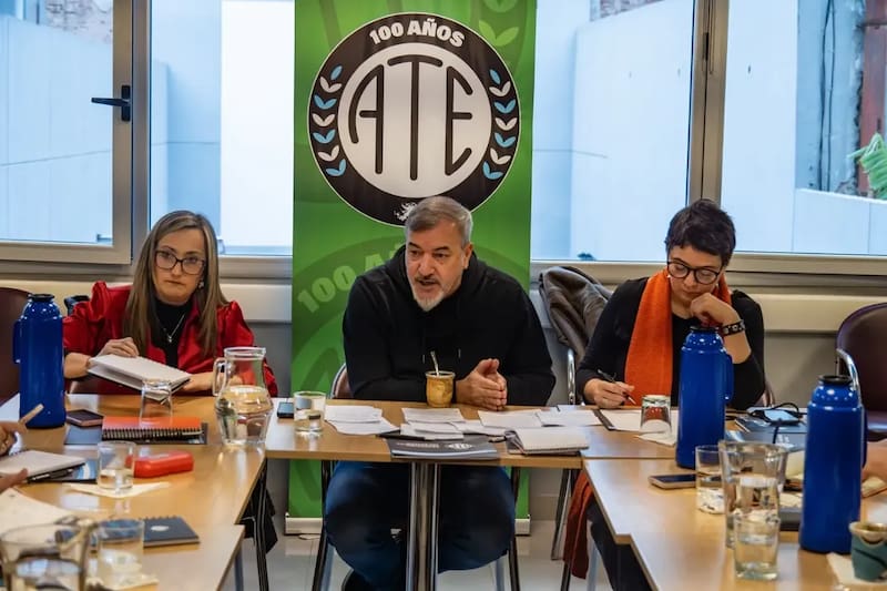 Rodolfo Aguiar, secretario general de ATE Nacional.