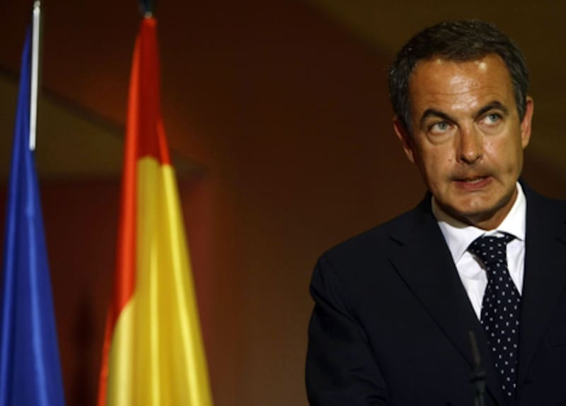 Rodriguez Zapatero durante su paso por la presidencia de España.