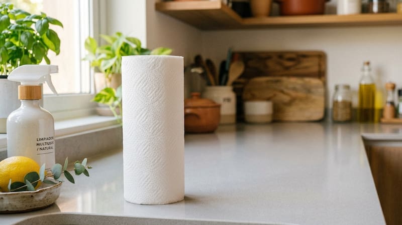 Colocar el rollo de papel de cocina hacia delante o hacia atrás: cuál es la posición correcta y por qué recomiendan hacerlo solo de una forma.
