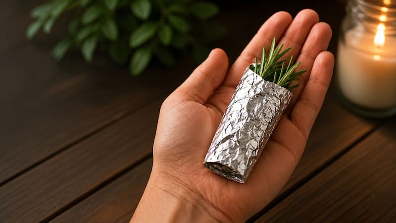 El uso del papel aluminio tiene una explicación relacionada con sus propiedades naturales.
