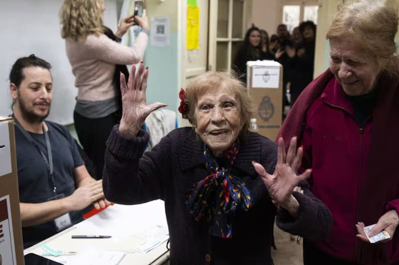 Rosa Micaela Puertas Quiroga, la mujer más longeva de Argentina.