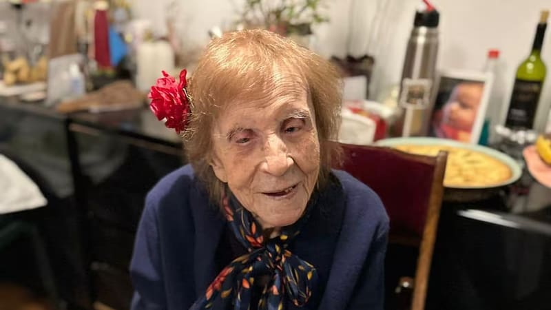 Rosa Micaela Puertas Quiroga, la mujer más longeva de Argentina.