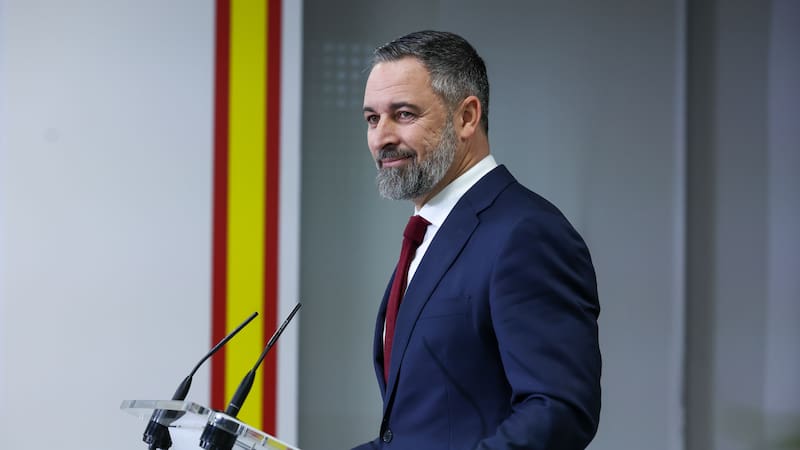 Elecciones generales: Abascal afirma que “Pedro Sánchez podría volver a ganar si el PP sigue dañando a Vox. (EFE/Kiko Huesca).