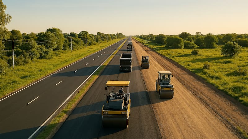 La ampliación de la autopista Norte promete transformar la movilidad entre la capital y varios municipios clave (Fuente: ChatGPT - creada con IA).