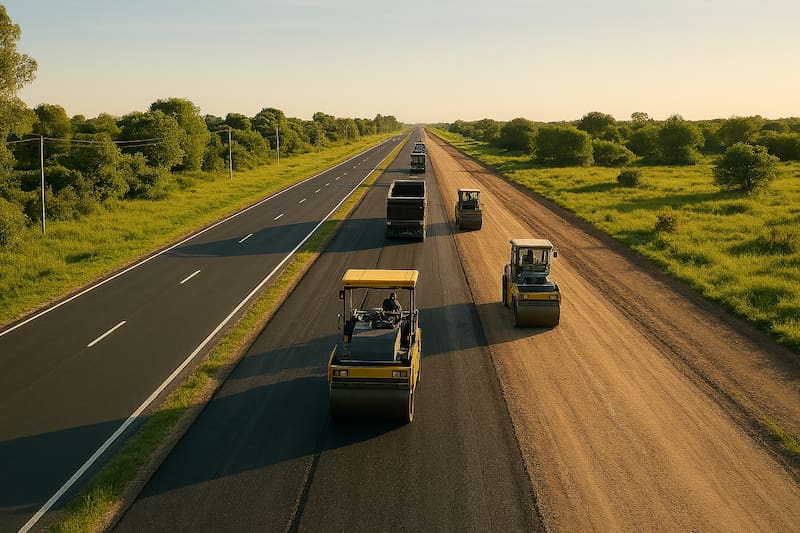Ampliarán una ruta que conecta dos partidos claves de la Provincia de Buenos Aires y aliviará el tránsito Foto (IA)