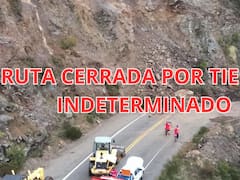 Una de las rutas más importantes del país queda cerrada por tiempo indeterminado: un desmoronamiento la bloquea por completo