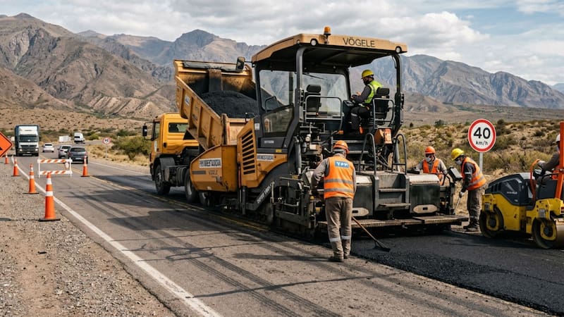 Repavimentaron una ruta clave de la provincia: mejorará la circulación y evitará embotellamientos en hora pico. (Imagen ilustrativa)