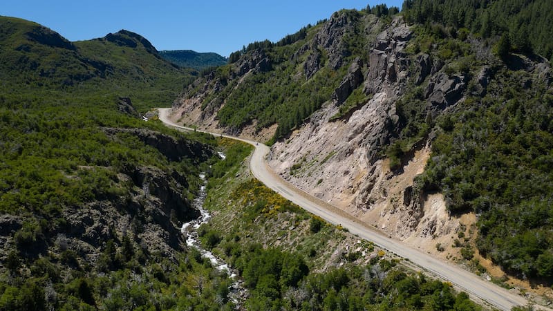 Ruta de los Siete Lagos.