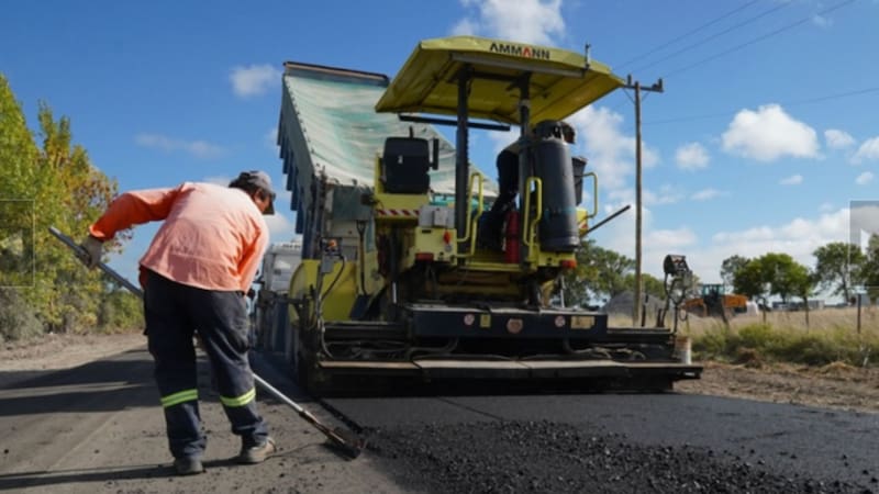 Las tareas se desarrollan a la altura del partido de Magdalena.