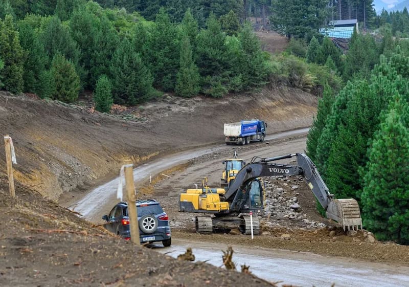 Así avanzan los trabajos en la Ruta Provincial 63