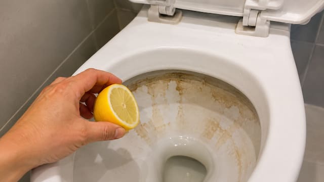 Sacar el sarro del inodoro con limón: para qué sirve y por qué lo recomiendan