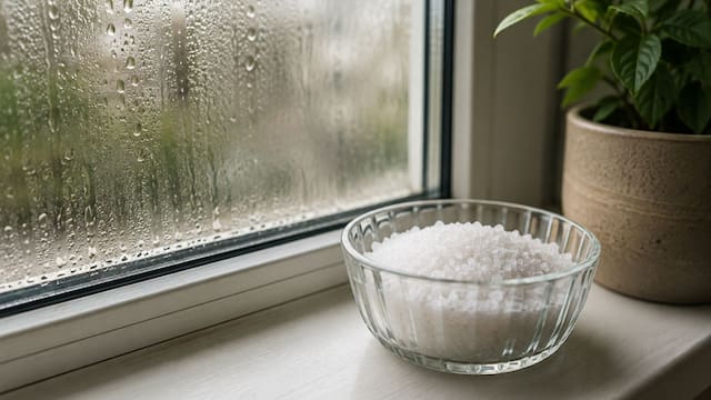Poner un recipiente con sal gruesa cerca de la ventana: para qué sirve y por qué recomiendan hacerlo