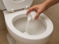 El truco de la sal para limpiar el inodoro a fondo y dejarlo sin bacterias ni gérmenes