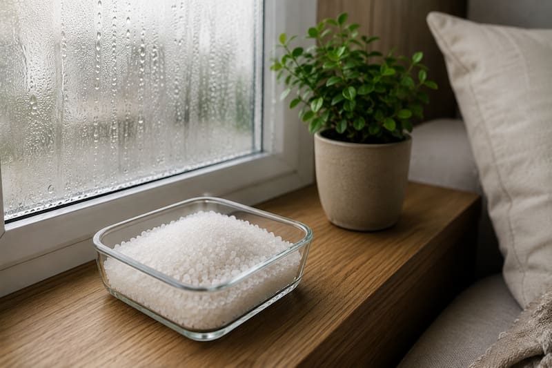 Poner un recipiente con sal gruesa cerca de la ventana: para qué sirve y por qué recomiendan hacerlo