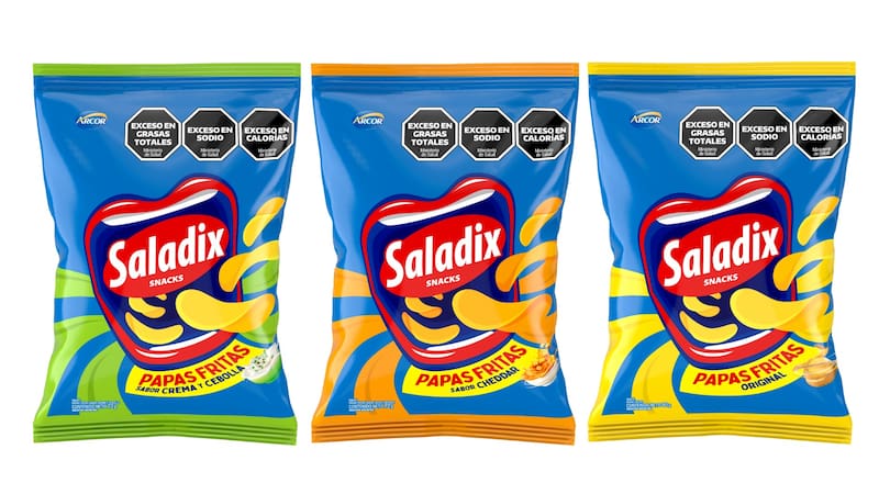 Saladix anuncia la incorporación de su nueva línea de papas fritas.