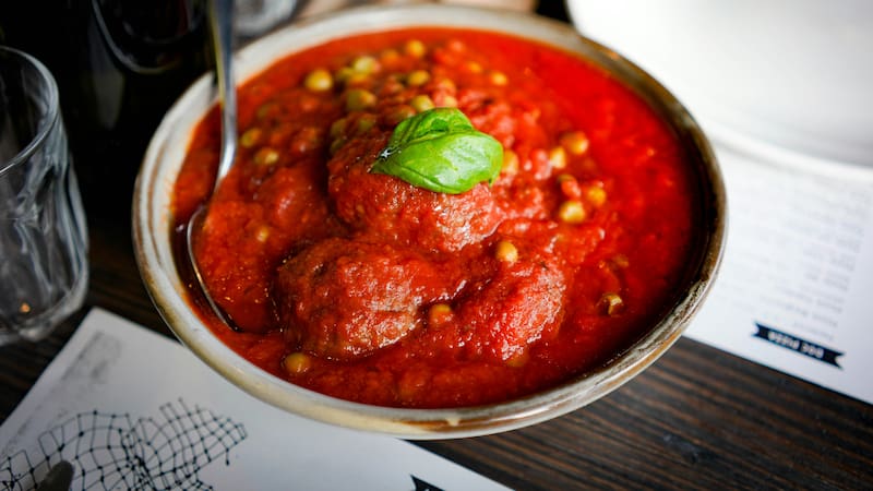 Salsa de tomate.