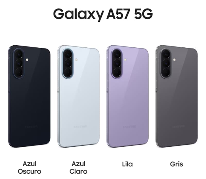 El Samsung Galaxy A57 está en descuento: El Corte Inglés ofrece el smartphone que destaca por su fotografía y sistema impulsado por IA.