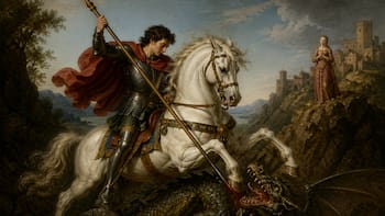 Día de San Jorge: oración e historia del santo que venció al dragón
