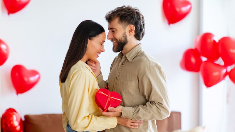 San Valentín es el 14 de febrero.