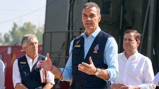 Sánchez confirmó el fin de la emergencia nacional por los incendios en Madrid y Ávila, pero pide precaución
