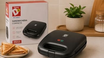 Tiendas D1 incorpora una sandwichera compacta que ahorra espacio y cuesta menos de $50.000