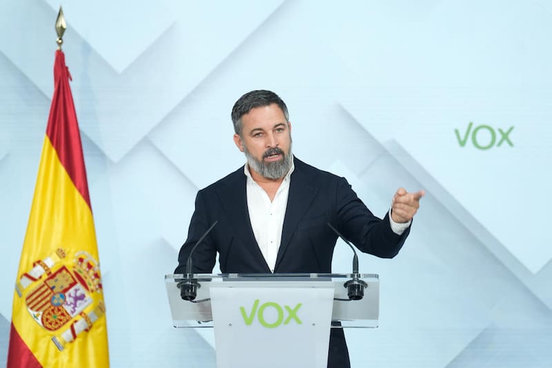 Abascal aseguró que todo lo que proviene de Pedro Sánchez merece “desconfianza absoluta”, en referencia al nuevo nombramiento.
