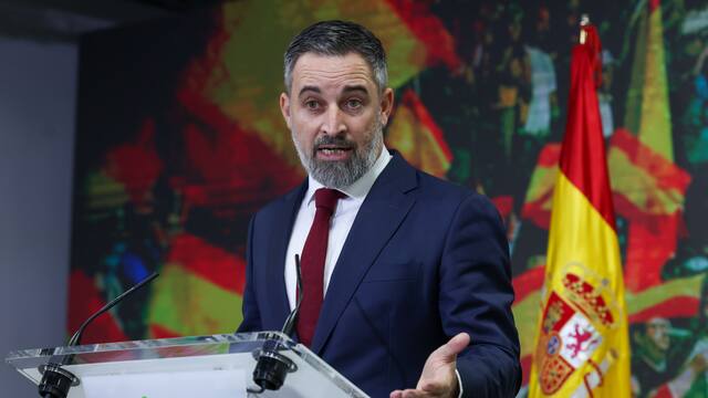 Santiago Abascal, presidente de Vox: “No nos uniremos al PP porque no queremos vegetar sin cambiar el rumbo del país”