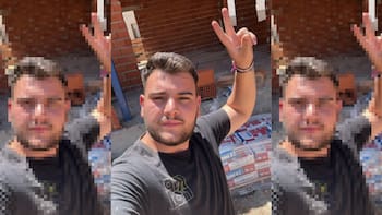Santiago Carpintero, albañil de 22 años: “Las empresas buscan albañiles y no encuentran. Eso te da poder de negociación”