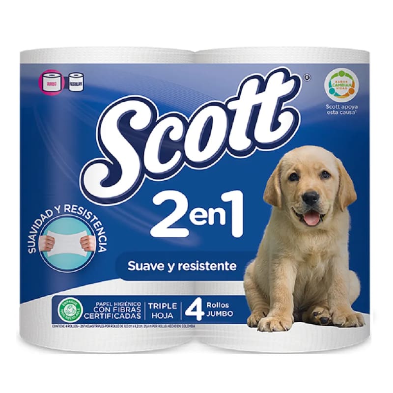 Scotty, el adorable cachorro de raza Beagle, se convirtió en imagen e ícono de la marca Scott, que desde hace 5 años no está en las góndolas argentinas y volvería gracias al joint venture entre Suzano y Kimberly-Clark.