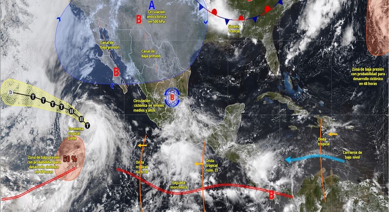 Se acerca el diluvio de agosto el jueves 27 y viernes 28: esperan tormentas con lluvias intensas, caída de granizo y ráfagas de viento superiores a los 70 km/h.