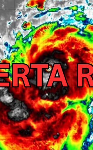 El lunes 17 llega un temporal de 48 horas: habrá tormentas eléctricas, lluvias intensas y ráfagas de hasta 70 km/h