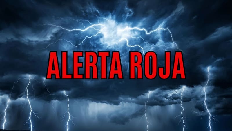 Las lluvias serán constantes.