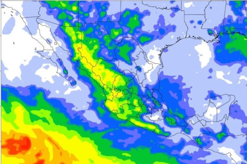 Lluvias en México