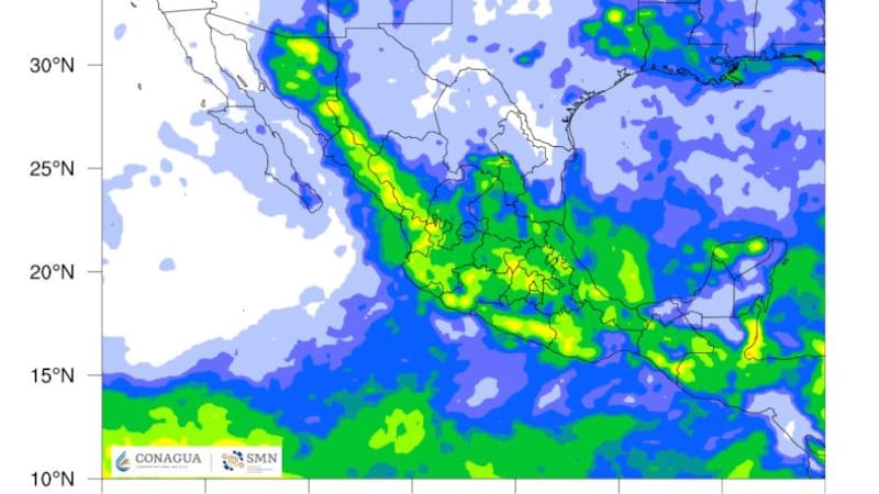 Se aproxima el diluvio del año con más de 90 horas de tormentas con granizo y fuertes lluvias con ráfagas de viento.