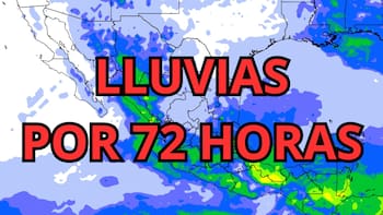 Se aproxima el diluvio del año que durará 72 horas: lluvias fuertes, caída de granizo y vientos de hasta 70 km/h
