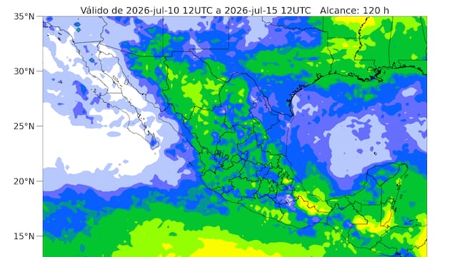 Se aproxima un diluvio de 48 horas con descargas eléctricas, caída de granizo y rachas fuertes de viento de hasta 70 km/h