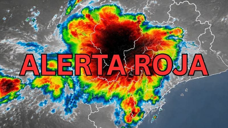 Se apróxima un diluvio histórico de 48 horas de tormentas