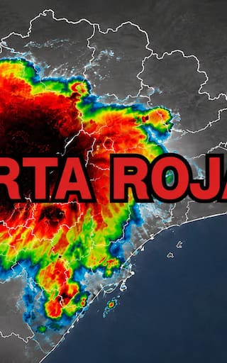 Se aproxima un diluvio histórico de 72 horas de tormentas, fuertes lluvias y ráfagas de viento de hasta 70 km/h