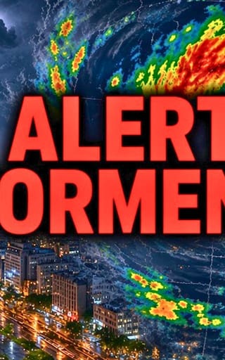 Se confirmó la tormenta de la semana para el miércoles 26 y jueves 27: lluvias intensas y fuertes vendavales por 48 horas