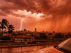 Se aproxima una “lluvia de sangre”: 24 horas de tormentas con granizo, fuertes lluvias y ráfagas de viento podrían teñir el cielo de rojo
