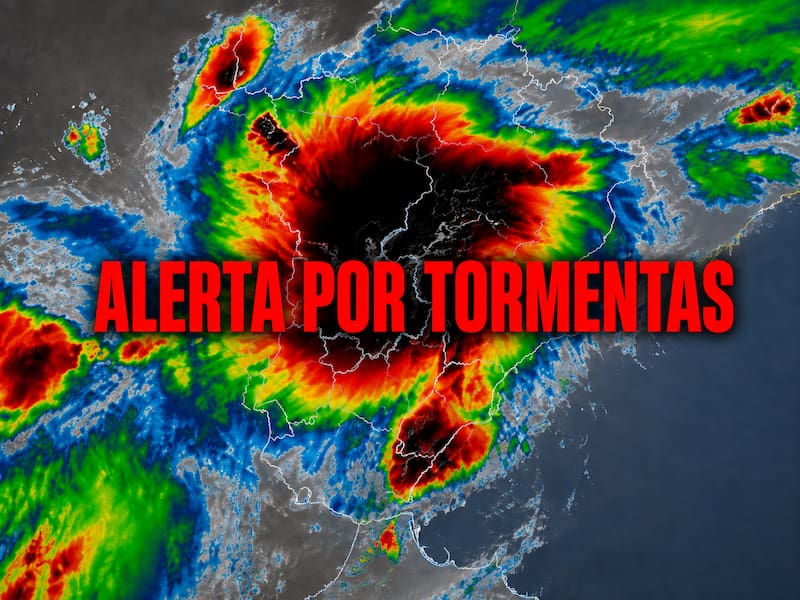 El SMN anticipó lluvias, tormentas, granizo y fuertes ráfagas de viento en Santa Fe y Entre Ríos durante el jueves 27 y viernes 28 de agosto.