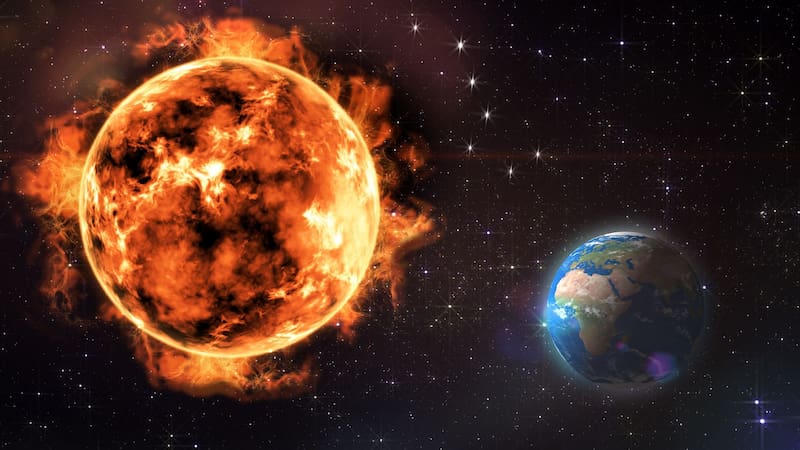 Advierten por una tormenta solar.