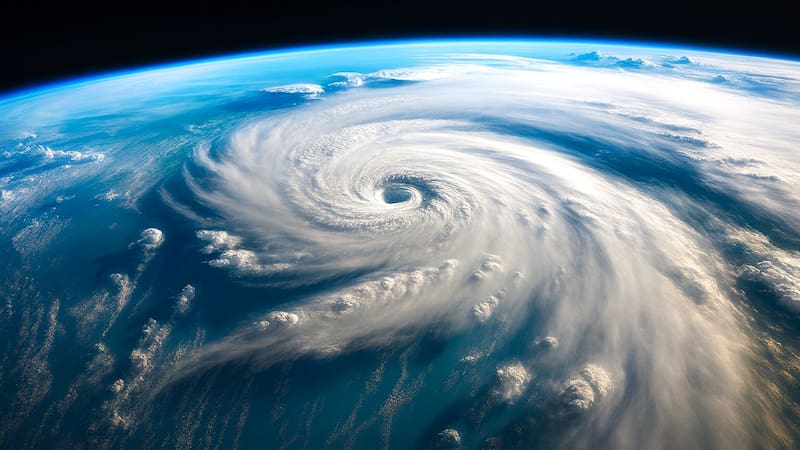 Se aproxima una tormenta tropical con descarga eléctrica, muro de nubes negras y fuertes ráfagas de viento: las zonas afectadas