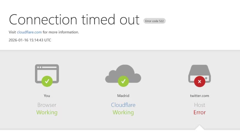 Se cayó X (ex Twitter) a nivel mundial: miles de usuarios reportaron fallas para acceder a la plataforma. Foto: X